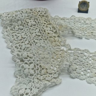 Canesú Encaje Ganchillo Antiguo Camisón