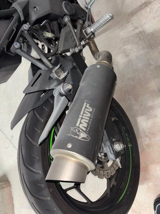Kawasaki Ninja 125 Sportbike Verde/Negro