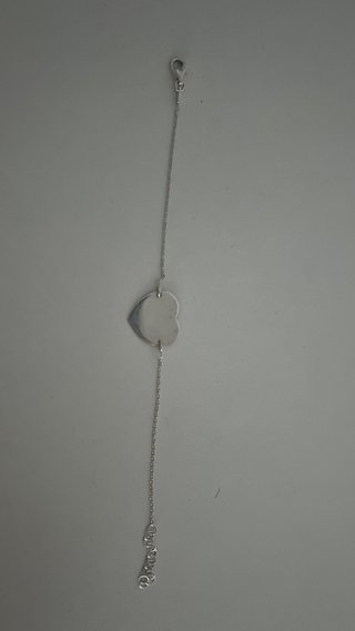 Pulsera Plata Corazón