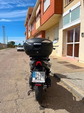 Morbidelli SC 300 Scooter Negra/Gris