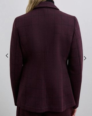 Chaqueta Scalpers cuadros morado Talla L