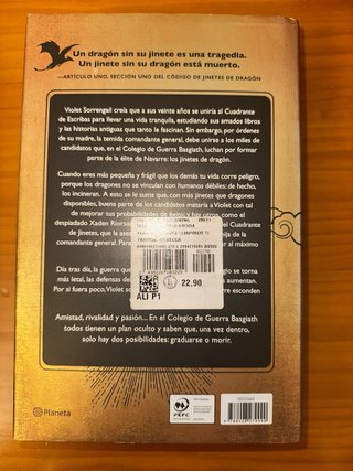 Libro Alas de Sangre de Rebecca Yarros