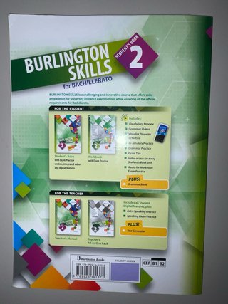 BURLINGTON SKILLS FOR 2 BACH STUDENT'S BOOK