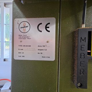 Sierra de cinta profesional Meber SR-DS 600