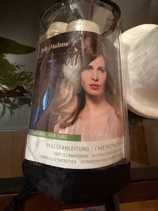 Peluca pelo natural oncológica rubia