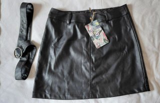 Falda efecto piel Blugirl Talla M