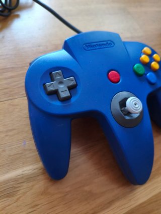 Mando Nintendo 64 Original – Color Verde y Azul