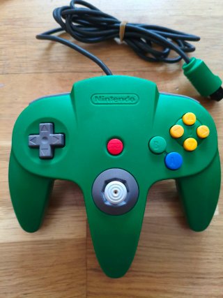 Mando Nintendo 64 Original – Color Verde y Azul