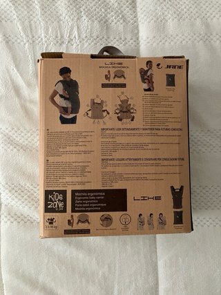 Mochila porteo Jané gris
