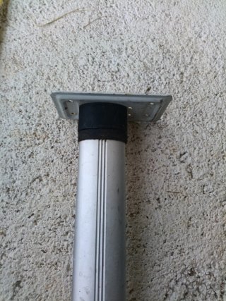 Pata mesa autocaravana plegable 70cm