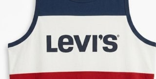 Levi's Color-Block Logo Tank Top size S