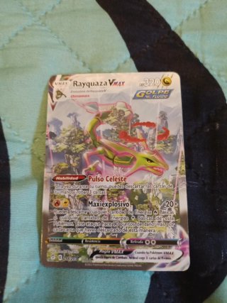 Carta Pokémon Rayquaza VMAX 320 HP