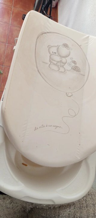 Cambiador bebé CAM con bañera