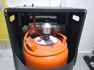 Estufa de gas Orbegozo cerámica