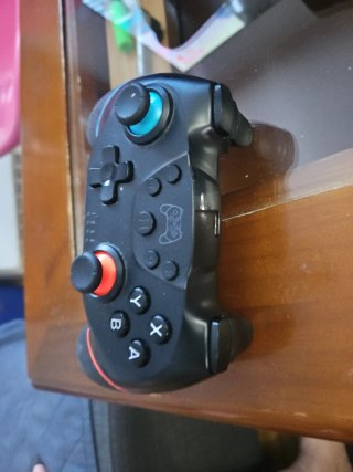 Mando Nintendo Switch Negro con Detalles