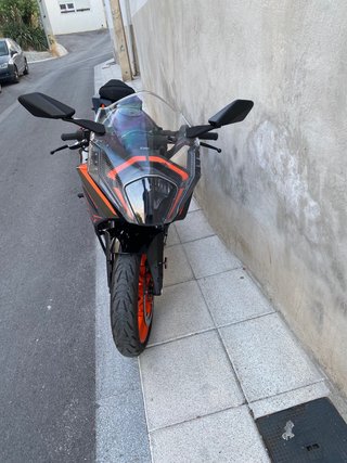 KTM RC 125 Negra/Naranja - ¡Como Nueva!