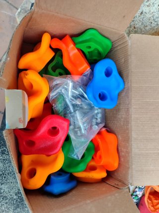 Presas de escalada para niños