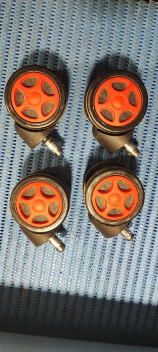 Ruedas Silla Gamer Repuesto (4uds)