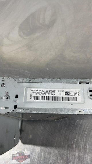 SISTEMA AUDIO / RADIO CD Seat Ibiza SC (6J1)(06.2008->)