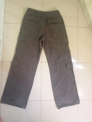 Pantalones Cargo Primark grises