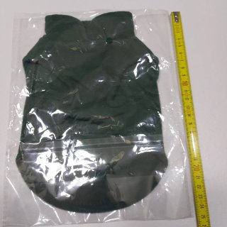 Cappottino pile verde taglia XS