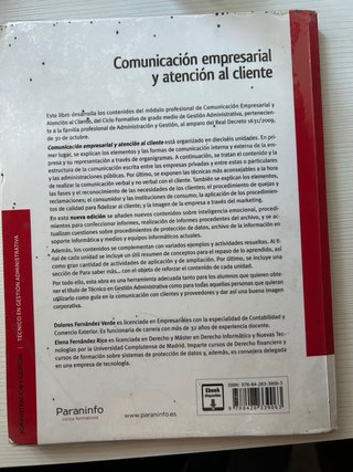 Comunicación empresarial y atención al cliente