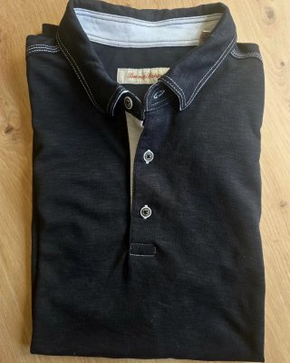 Polo Tommy Bahama Negro Talla L Corte Americano