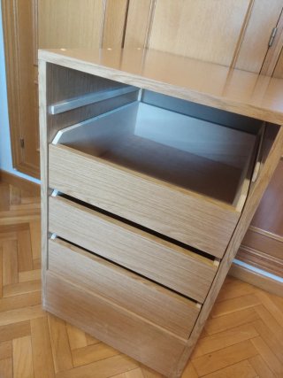 Cajonera de madera