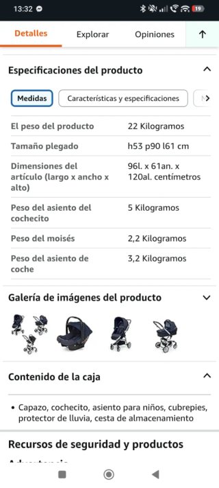 Passeggino Trio Foppapedretti 3 in 1