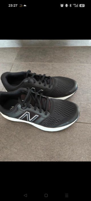 New Balance Running v7 Nere/Bianche Tg 43