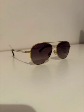 Gafas de sol Chanel piloto doradas