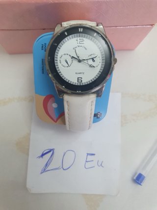 Reloj Eve Mon Craz Plata/Blanco