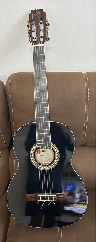 Guitarra Negra Amplificada