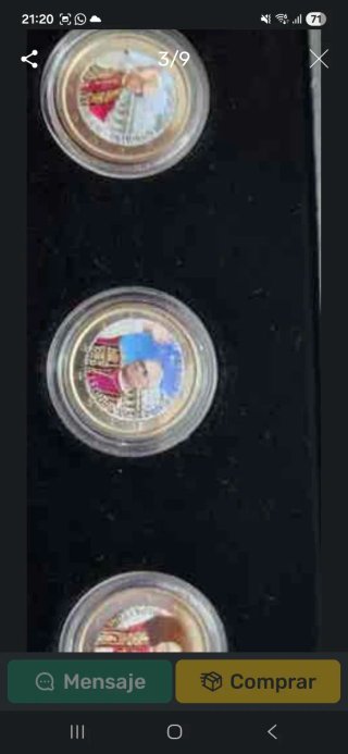 Estuche 5 Monedas Papa Leone XIV Colección