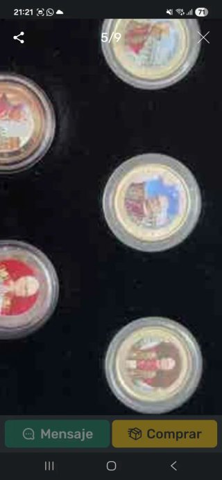 Estuche 5 Monedas Papa Leone XIV Colección