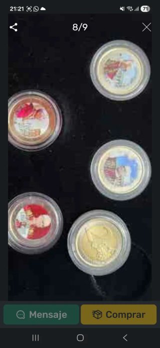 Estuche 5 Monedas Papa Leone XIV Colección