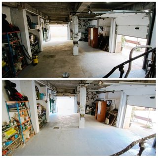 Se realizan trabajos de pintura en blanco o color