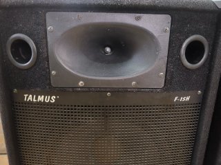 Pareja Altavoces Pasivos TALMUS F-15H 250W RMS