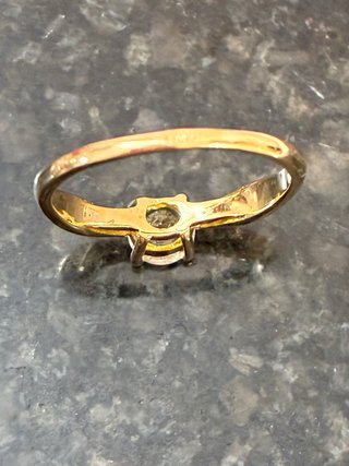 Anillo Oro 18k Diamante Natural 0.85 Ct VS2/F