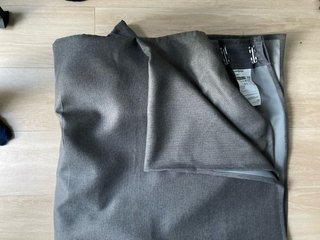 Cortinas ANNAKAJSA IKEA grises