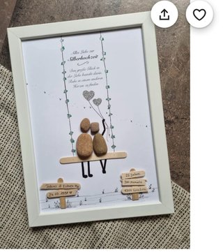 Cuadro de piedras y madera
