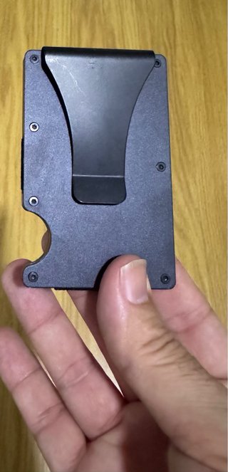 Portafogli Metallico Stile Minimalista