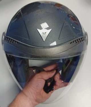 Funda y  Casco Moto Dainese Gris