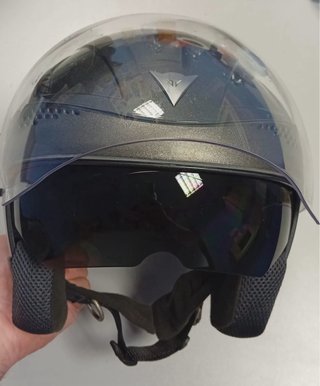 Funda y  Casco Moto Dainese Gris