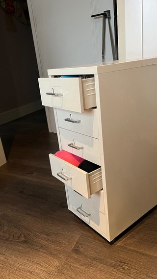 Cajonera Metálica Beige Ikea