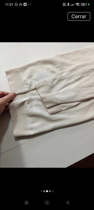 Jersey Gant Algodón Cachemir Talla XL.super suave.