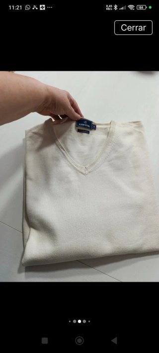 Jersey Gant Algodón Cachemir Talla XL.super suave.