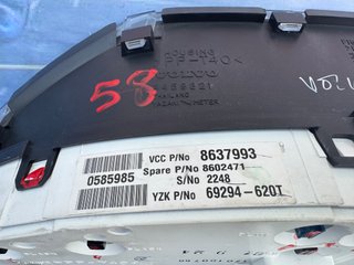 8637993 8602471 69294620T VOLVO Velocímetro Cuadro