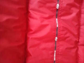 Chaleco plumas Quiksilver Rojo
