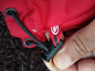 Chaleco plumas Quiksilver Rojo